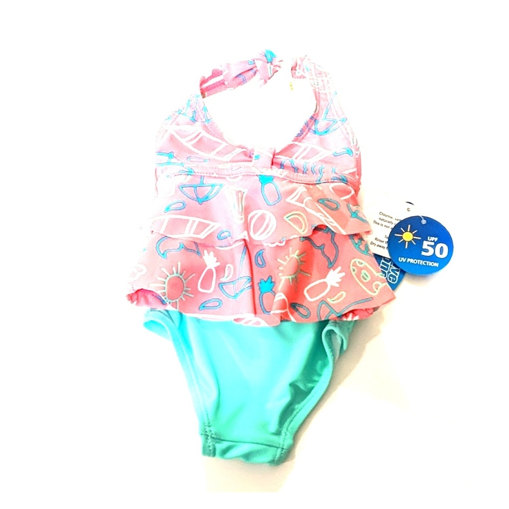 NWT WAVE ZONE INFANT TANKINI